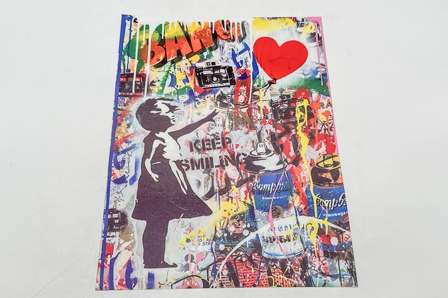 Kunstdruck auf Leinen